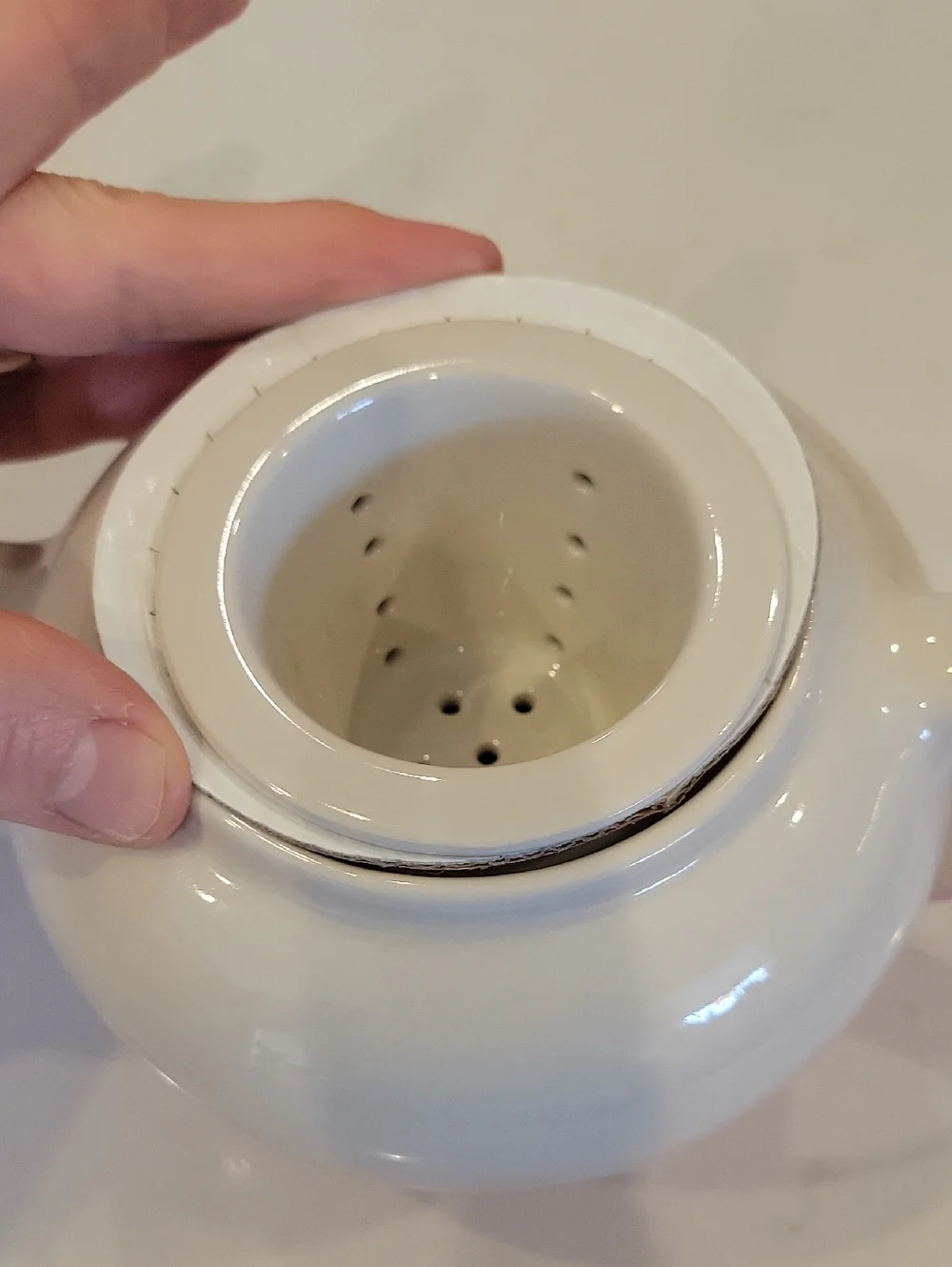 Le Creuset Shell Pink Powder Pink Teapot